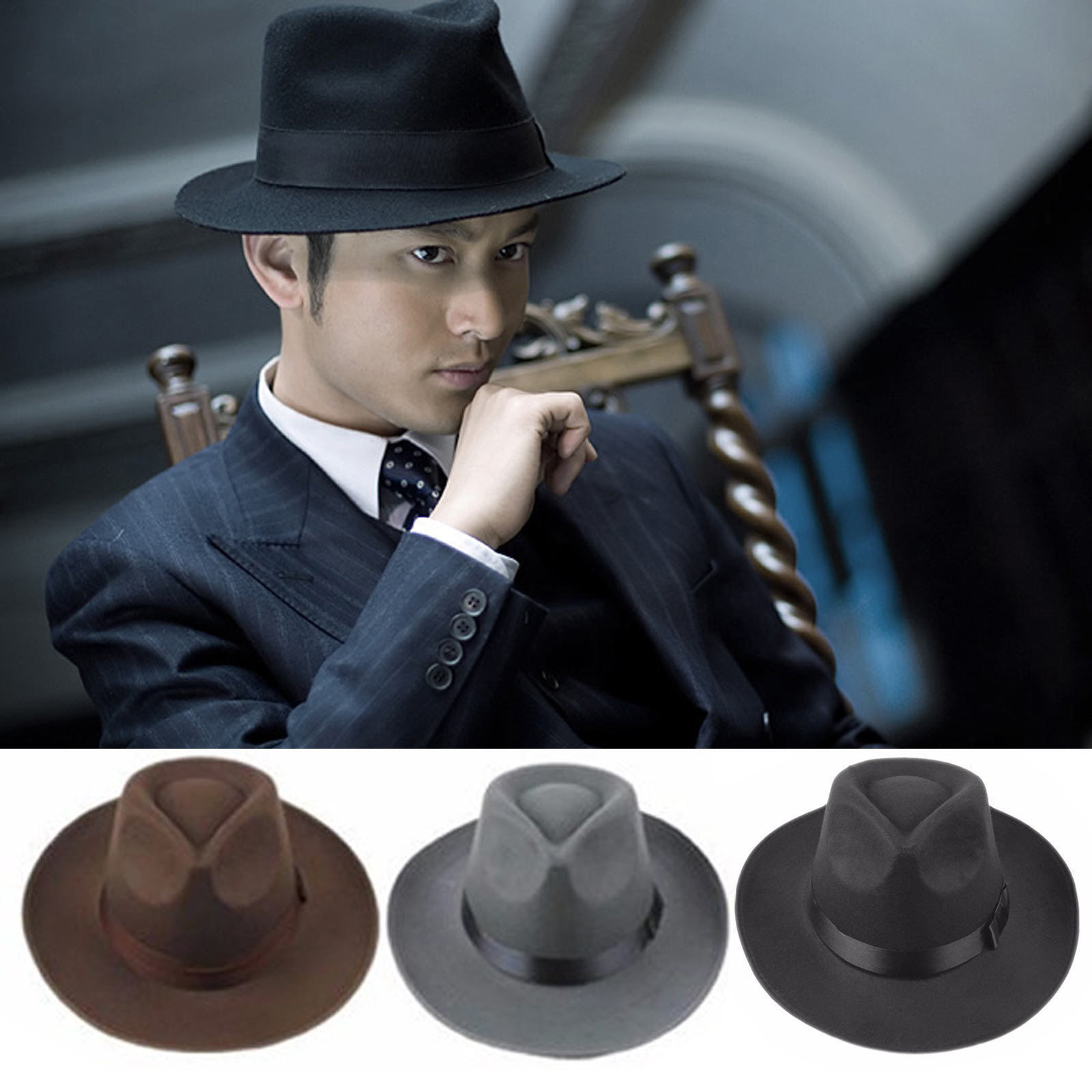 Newest Arrival Unisex Adult Fe - Fedora Hat Wool review and price