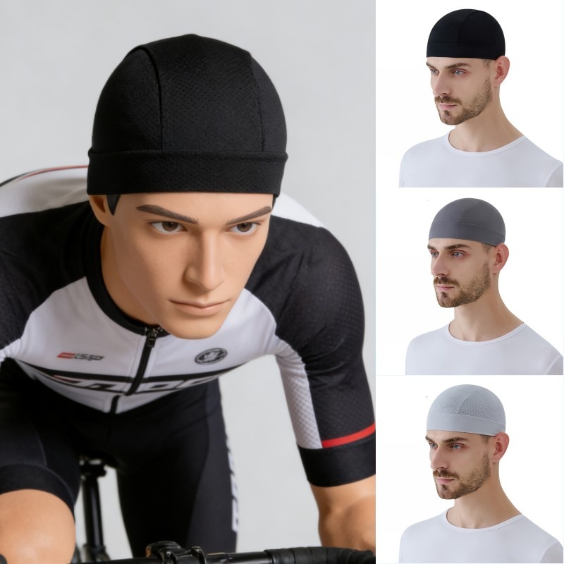 Summer Thin Breathable Mesh Sk - Skull Cap Helmet Liner review and price