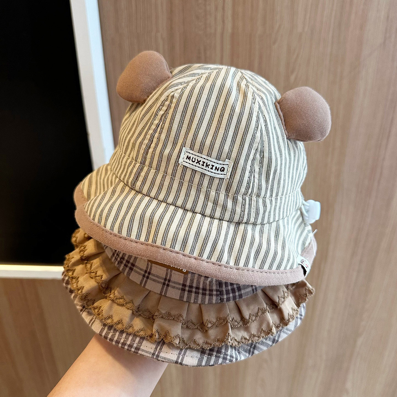 Sweet Bow Baby Fisherman Cap R - Bucket Hat Cotton review and price