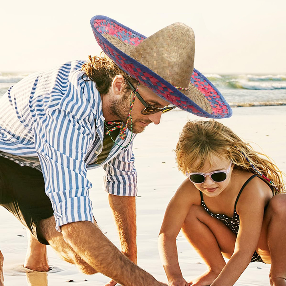 Mexican Sombrero Hat Straw Wea - Sun Hat Wide Brim review and price