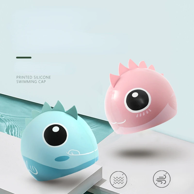 Cartoon Cute Fish Shark Silico - Swim Hat Silicone review and price