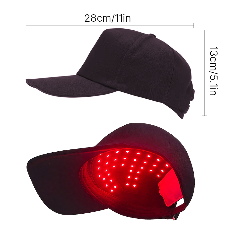 660nm&850nm Red Light Therapy  - Snapback Hat Flat review and price