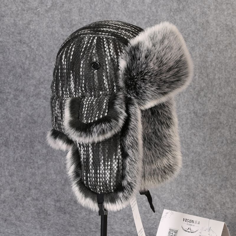 B-8433 Man Bomber Hat Rex Rabb - Winter Trapper Hat review and price