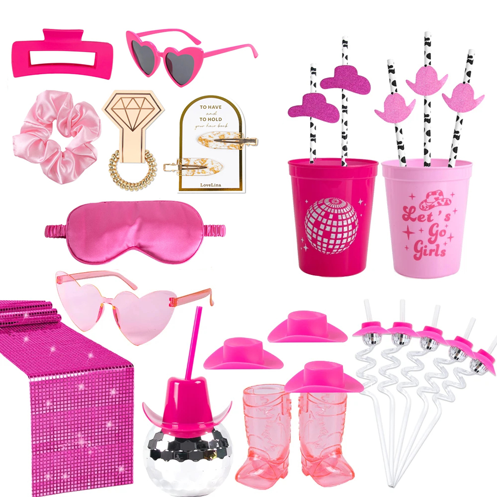 Last rodeo pink hen party deco - Cowboy Hat Straw review and price