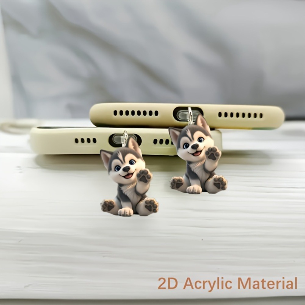 Charming Dog Dust Plug Kawaii  - Snapback Hat Flat review and price