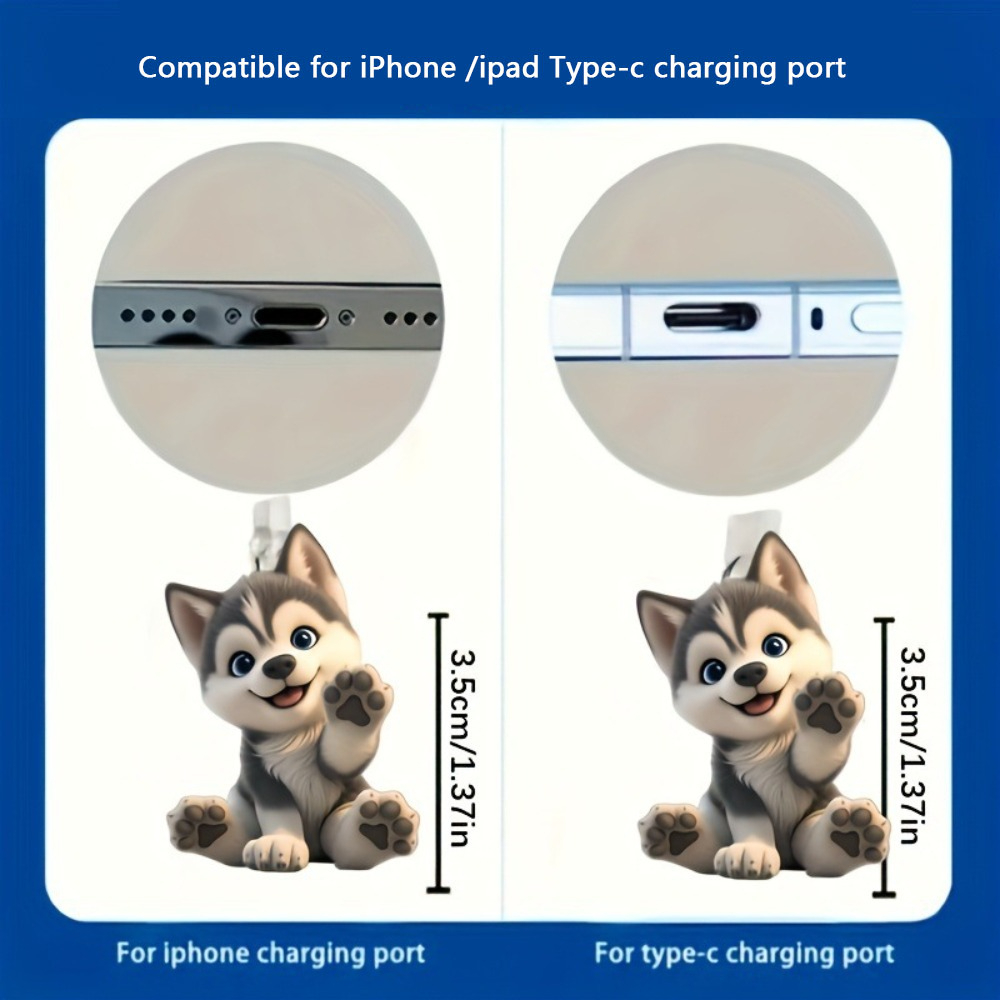 Charming Dog Dust Plug Kawaii  - Snapback Hat Flat review and price