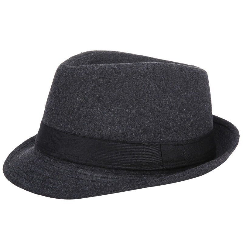 Men Autumn Winter Wool Fedora  - Fedora Hat Wool review and price