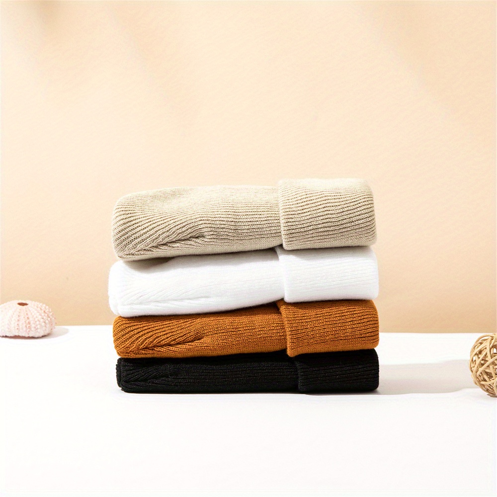 4pcs Baby Hat Knit Cuffed Bean - Beanie Cuffed Knit review and price