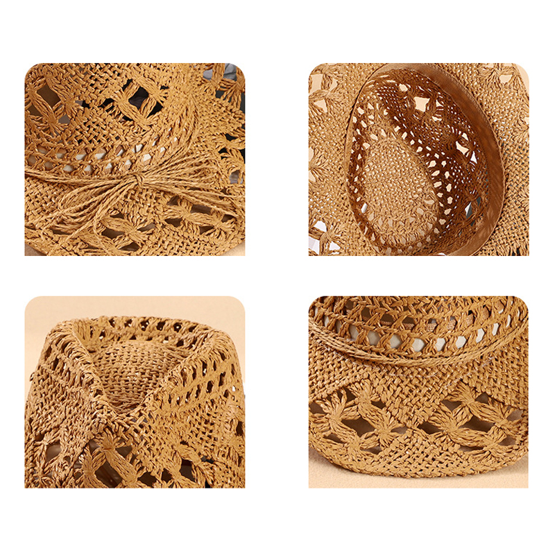 Fashion Woven Straw Hat Wester - Cowboy Hat Straw review and price