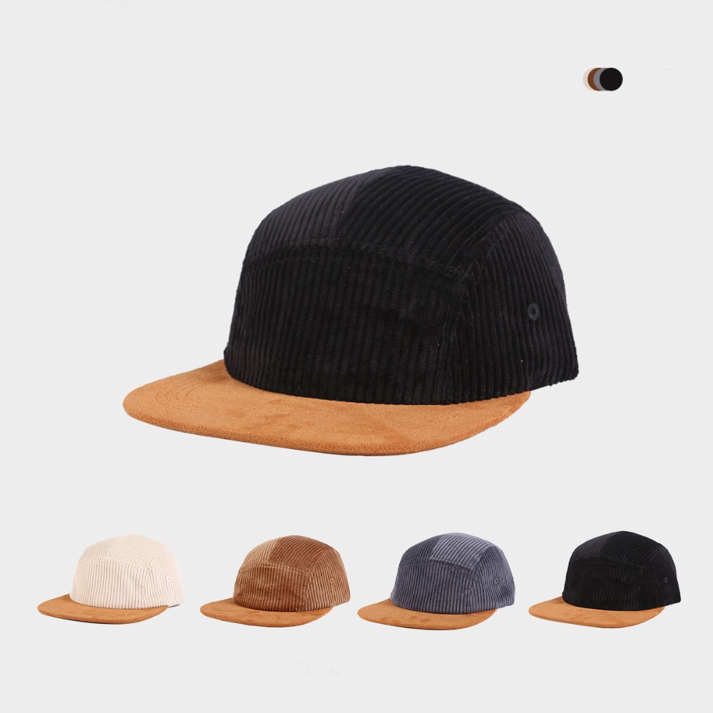 Versatile Retro Flat Brim Base - Corduroy Cap 5 Panel review and price