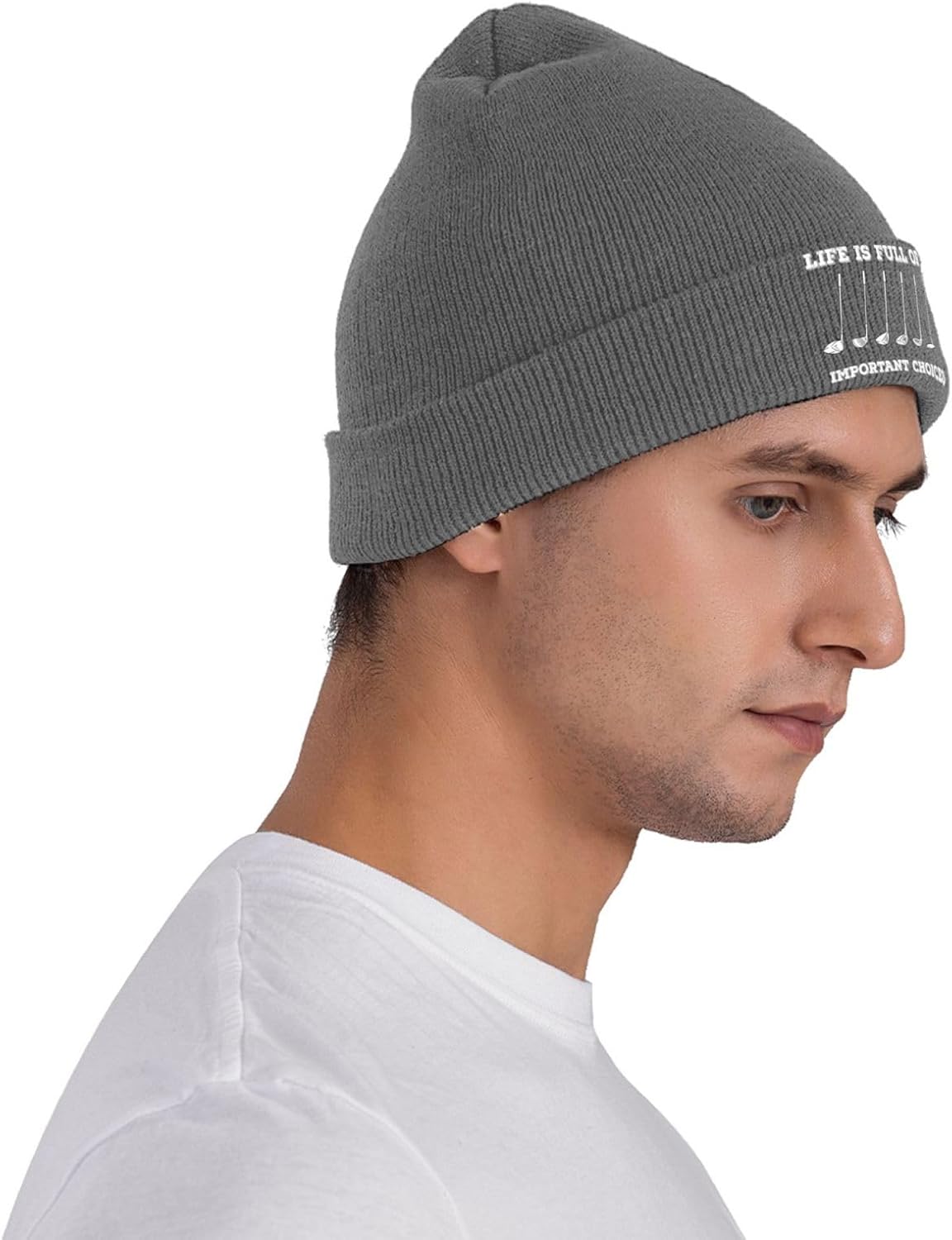 Life is Full of Important Choi - Beanie Cuffed Knit review and price